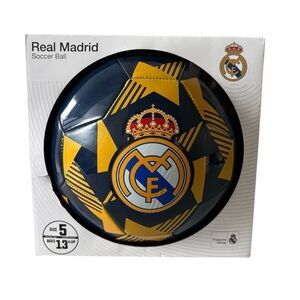 Real Madrid Size 5 Icon Sports Official Soccer Ball *New*